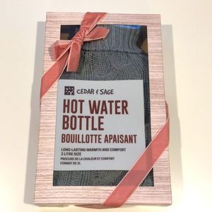 CEDAR & SAGE Water Bottle 2L Size w/ Knit Cover
